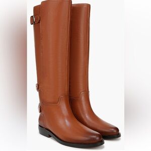 Franco Sarto Tan Over the Knee Boots